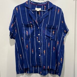 Maeve Short Sleeve Button-Up Shirt